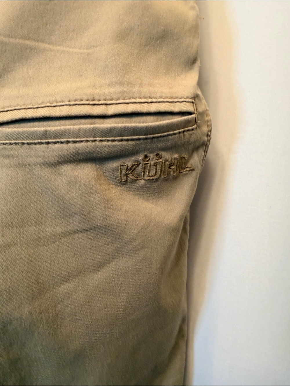 KUHL Resistor Lite Chino Short Size 32 Tan Khaki #5205 Cotton Nylon 10” Inseam - Picture 6 of 7